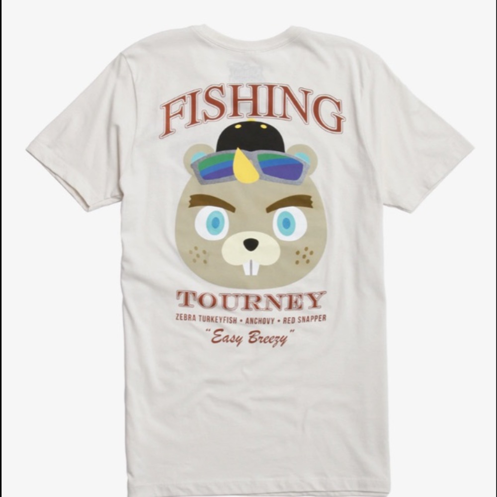 Animal Crossings Hot Topix Graphics T Shirt Sz M
